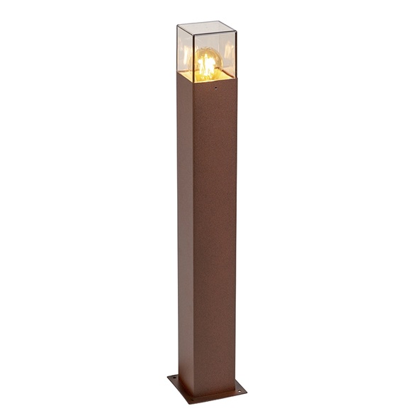 Wegeleuchte Dänemark, rostbraun, Höhe 70 cm