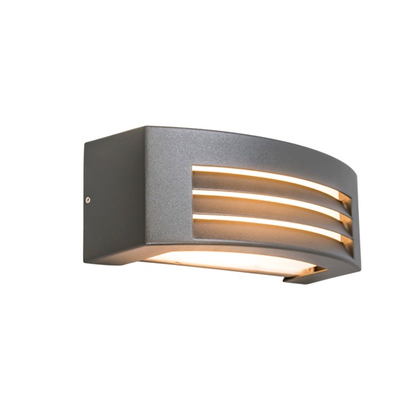 Moderne Wandleuchte anthrazit IP44 - Hurricane 1
