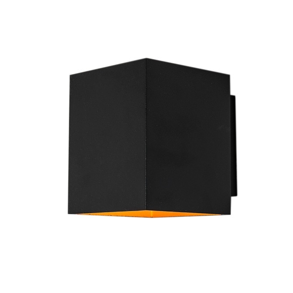 Moderne Wandleuchte schwarz / gold - Sola
