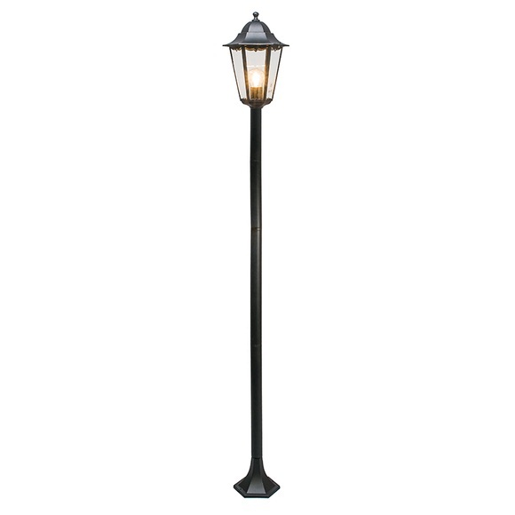 Smartwares Gartenlaterne 60 W Schwarz 175 cm CLAS5000.035