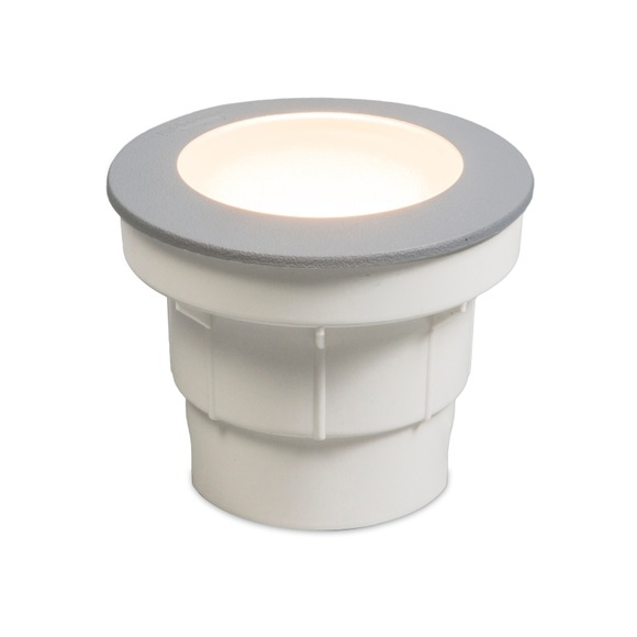 Moderner Außenbodenfleck grau inkl. LED IP67 - Ceci