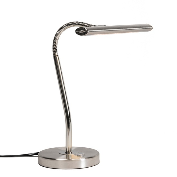 Curtis - LED-Tischleuchte, nickel matt