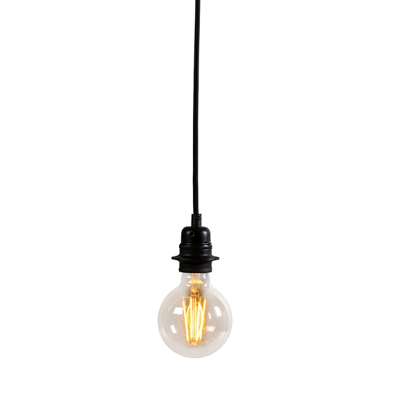 Moderne Hängelampe schwarz dimmbar - Cava Luxe 1