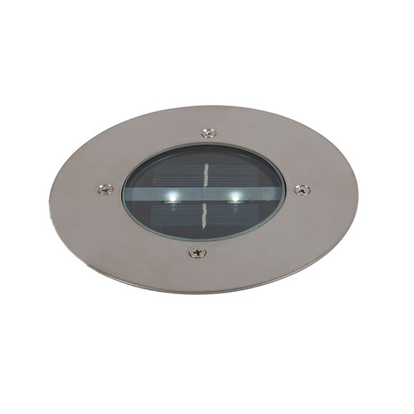 Solar LED Bodeneinbaustrahler Lugo - Rund