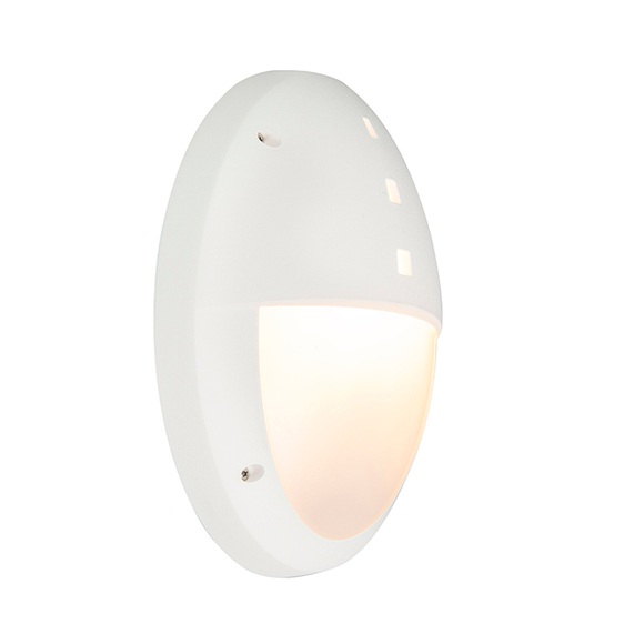 Moderne Wandleuchte weiß IP44 - Danzi