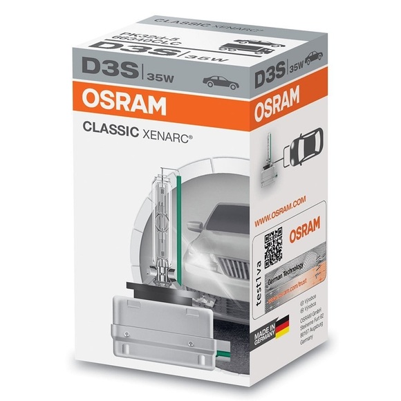OSRAM, Ersatzleuchtmittel, Glühlampe XENARC CLASSIC 35W PK32d-5 4150K, AUTO & BIKE, 66340CLC