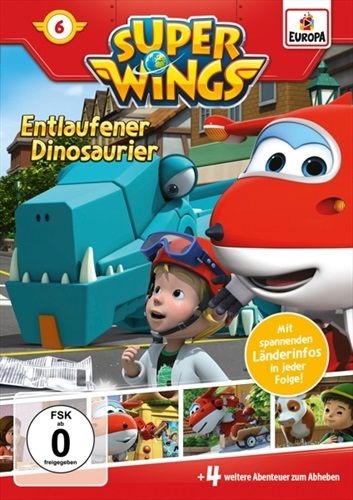 Super Wings - Entlaufener Dinosaurier, 1 DVD
