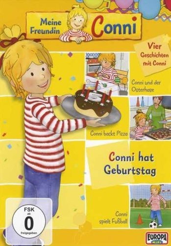 Meine Freundin Conni, Conni hat Geburtstag / Conni und der Osterhase / Conni backt Pizza / Conni spielt Fußball, 1 DVD