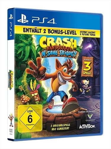 PS4 - Crash Bandicoot N. Sane Trilogy D Box