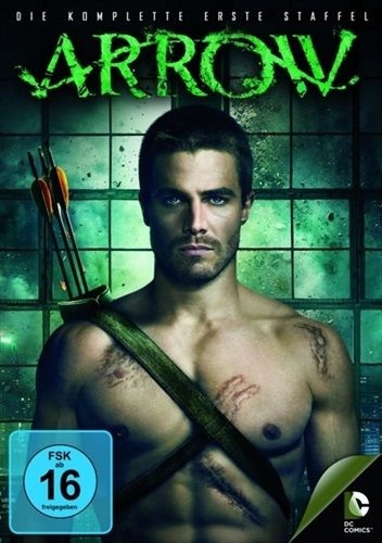 Arrow. Staffel.1, 4 DVDs