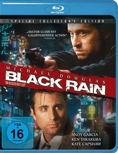 Black Rain, Special Collector's Edition, 1 Blu-ray, deutsche, englische u. französische Version