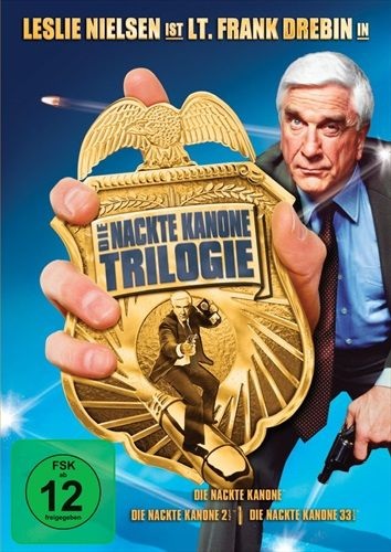 Die Nackte Kanone Box, 3 DVDs, deutsche u. englische Version