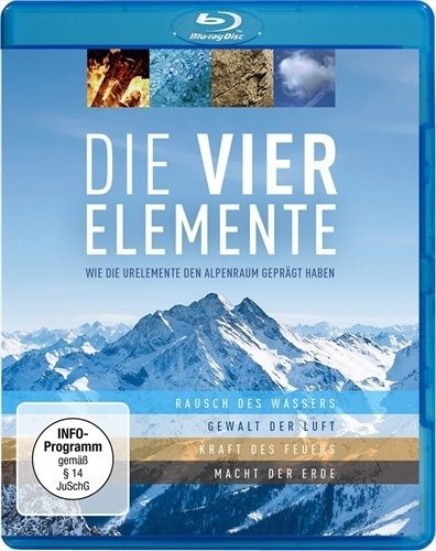 Die vier Elemente - Wie die Elemente den Alpenraum geprägt haben, 1 Blu-ray