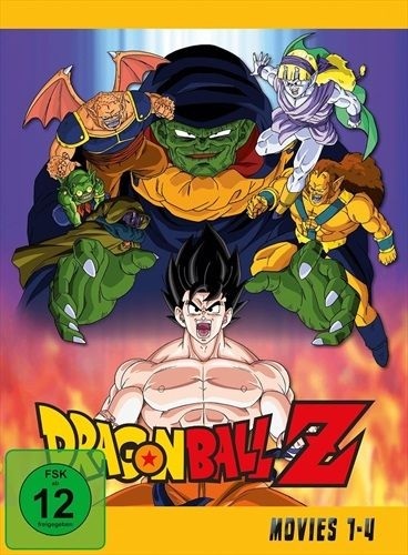 Dragonball Z - Movies Box 1, 4 DVDs