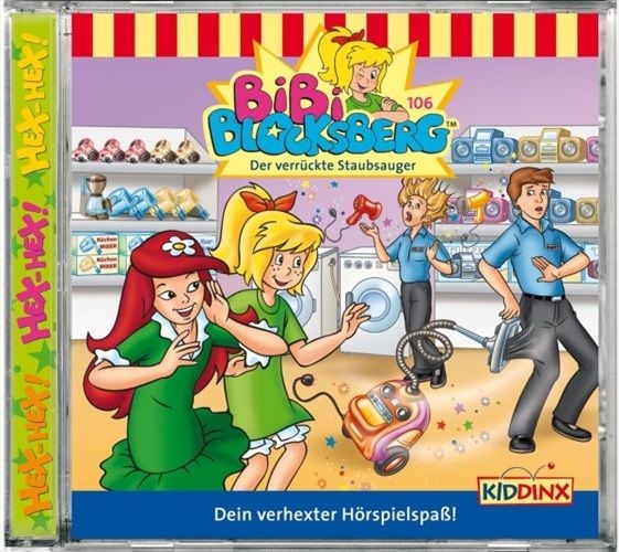 Bibi Blocksberg - Der verrückte Staubsauger, 1 Audio-CD