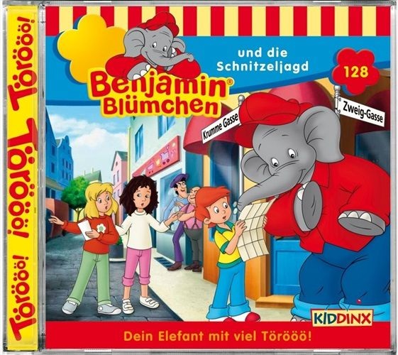 Benjamin Blümchen und die Schnitzeljagd, 1 Audio-CD