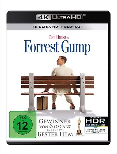 Forrest Gump 4K, 2 UHD-Blu-ray