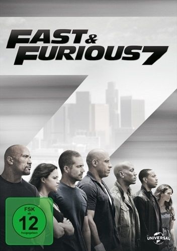 Fast & Furious 7, 1 DVD