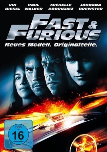 Fast & Furious, Neues Modell. Originalteile, 1 DVD