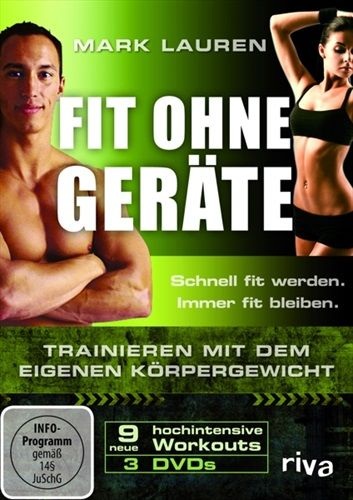 Fit ohne Geräte, 3 DVDs