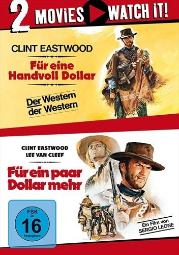Für eine Handvoll Dollar / Für ein paar Dollar mehr, 2 DVDs
