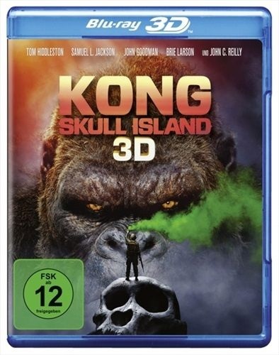 Kong: Skull Island 3D, 1 Blu-ray