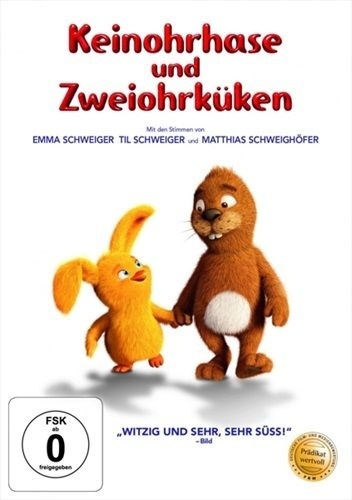 Keinohrhase und Zweiohrküken, 1 DVD
