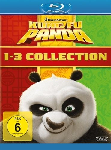 Kung Fu Panda 1-3 Collection, 3 Blu-ray