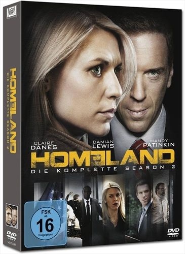 Homeland. Season.2, 4 DVDs