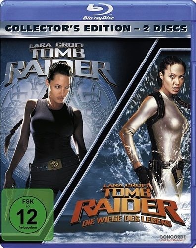 Lara Croft: Tomb Raider / Lara Croft: Tomb Raider - Die Wiege des Lebens - Collector's Edition, 2 Blu-rays