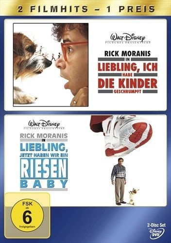 Liebling, ich habe die Kinder geschrumpft / Liebling, jetzt haben wir ein Riesenbaby, 2 DVDs