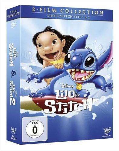 Lilo & Stitch 1+2, 2 DVDs