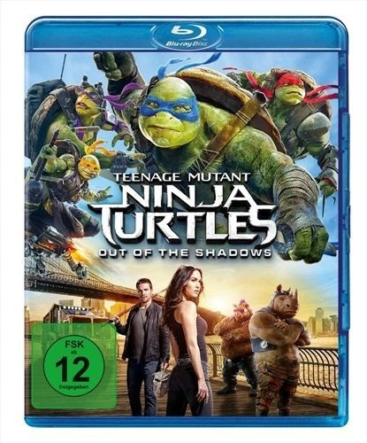 Teenage Mutant Ninja Turtles: Out Of The Shadows, 1 Blu-ray