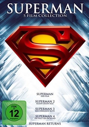Superman Box, 5 DVDs