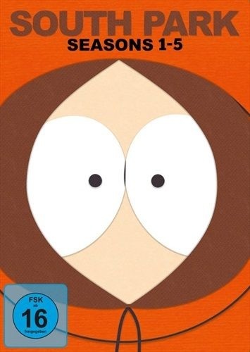 South Park. Season.1-5, 15 DVDs