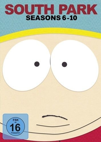 South Park. Season.6-10, 15 DVDs
