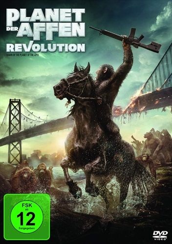 Planet der Affen: Revolution, 1 DVD