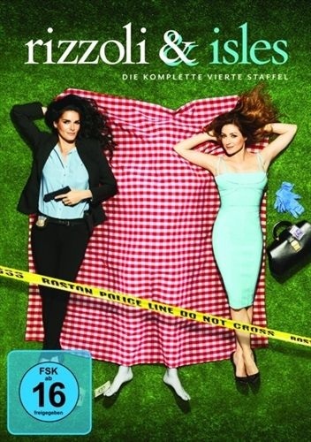 Rizzoli & Isles. Staffel.4, 4 DVDs