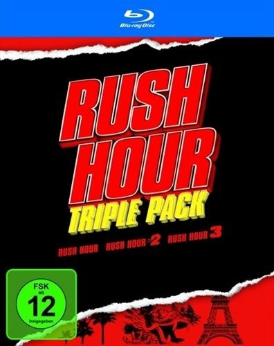 Rush Hour Triple Pack, 3 Blu-rays