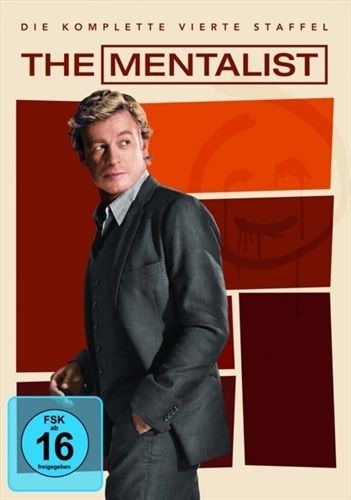 The Mentalist. Staffel.4, 5 DVDs