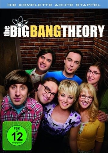 The Big Bang Theory. Staffel.8, 3 DVDs