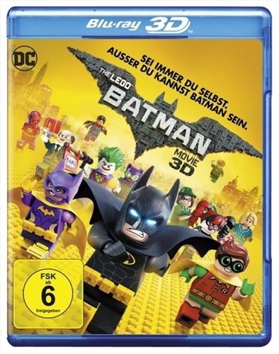 The LEGO Batman Movie 3D, 1 Blu-ray