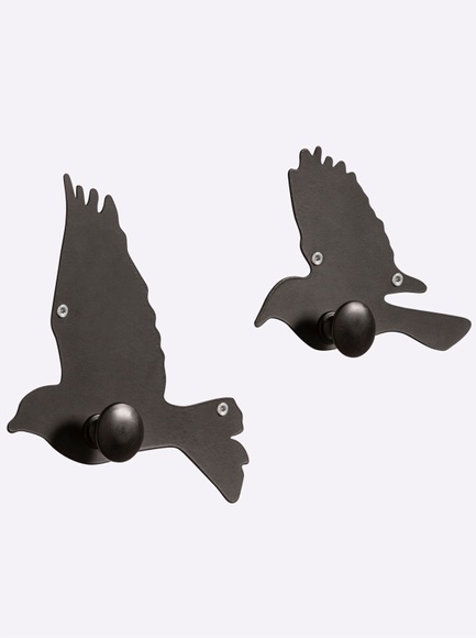 Wandhaken in schwarz von heine home