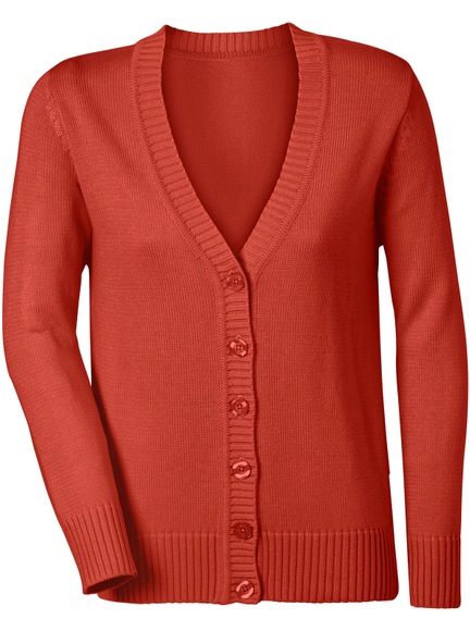 Casual Looks Strickjacke in »fully fashioned«-Verarbeitung