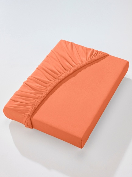 Zwirn-Jersey-Spannbetttuch »Luxus«
