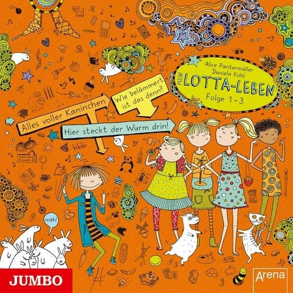 Jumbo Neue Medien & Verlag Hörspiel-Box: Mein Lotta-Leben - Bd. 1-3