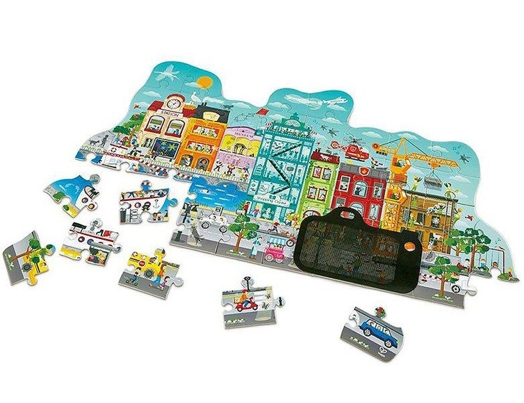 HAPE Animiertes Stadt-Puzzle