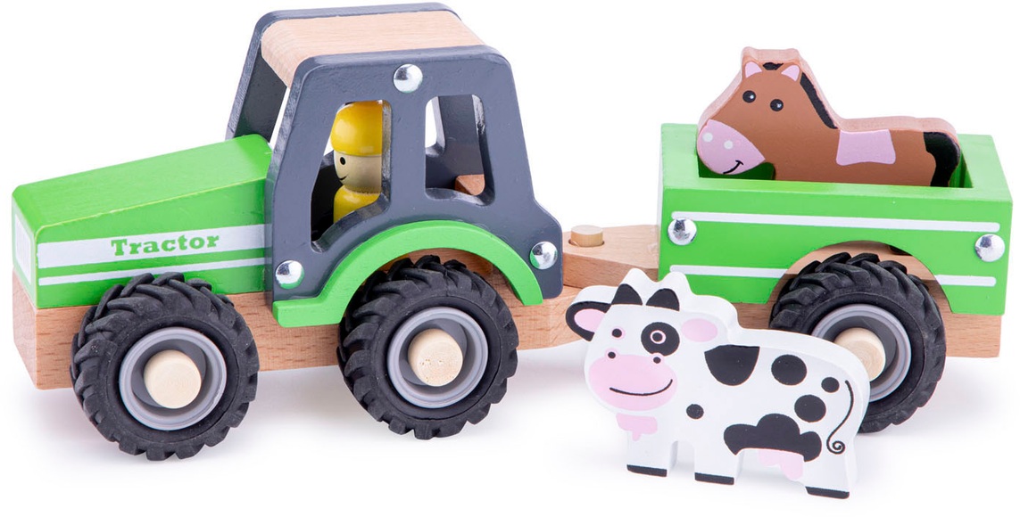 New Classic Toys Holzspielset (11941), »Holztraktor«
