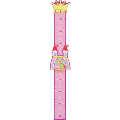 goki Messlatte PRINZ & PRINZESSIN aus Holz in rosa