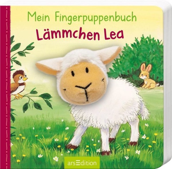 Ars Edition Mein Fingerpuppenbuch - Lämmchen Lea